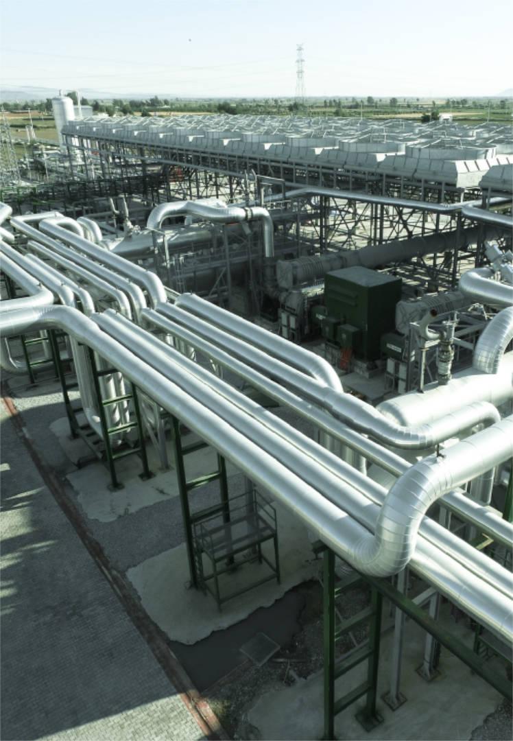 Geothermal binary powwr plant